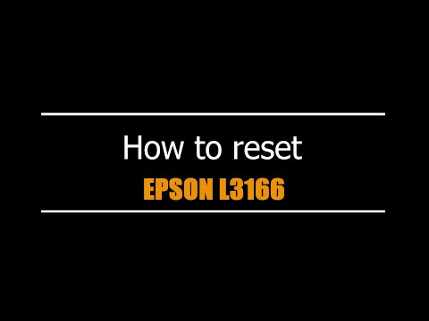 Tutorial Reset Epson L3166 — como fazer o reset passo a passo