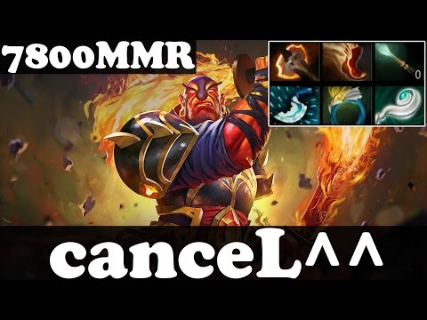 Dota 2 - Patch 6.87 canceL^^ 7800 MMR Plays Ember Spirit vol 9 - Ranked Match Gameplay