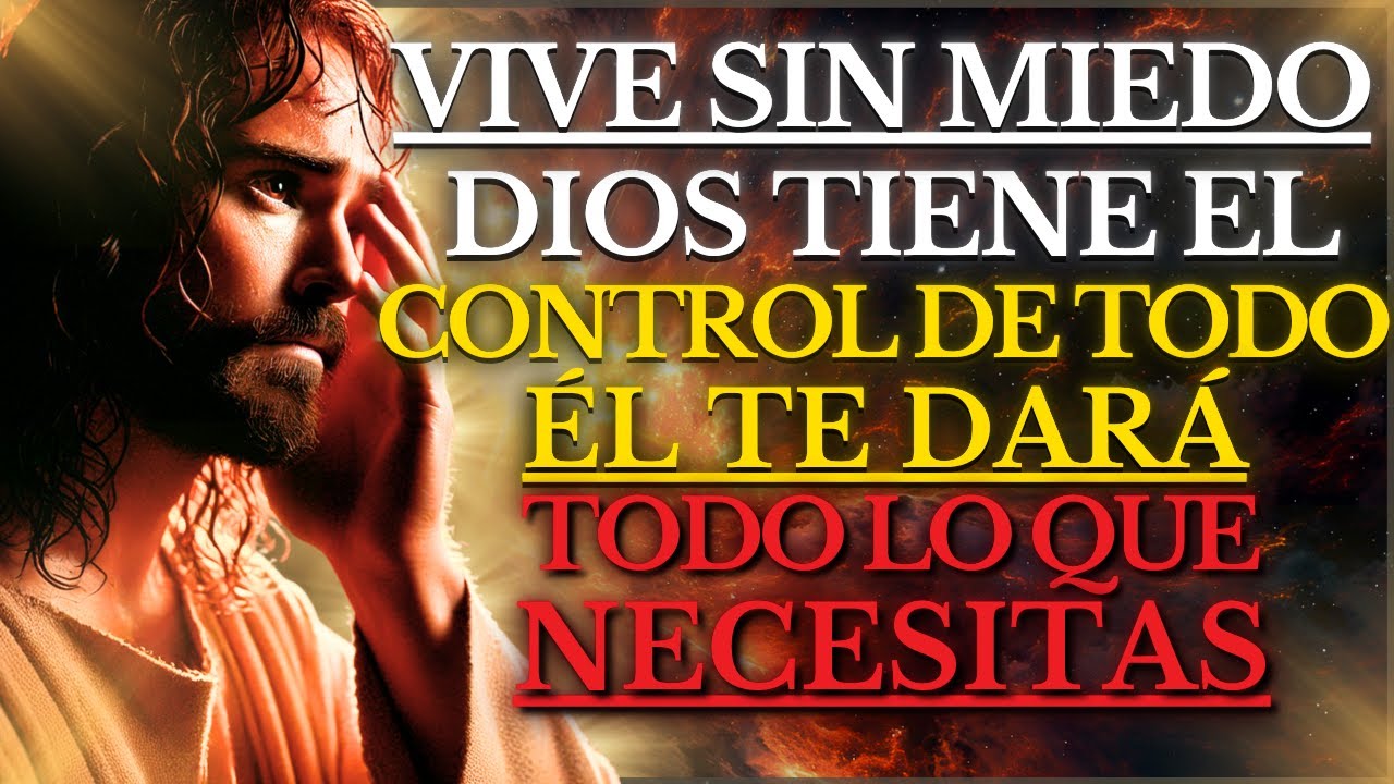 VIVE el PRESENTE y NO te AFANES por el MAÑANA: Dios tiene CONTROL DE TODO CONFÍA en Su Plan PERFECTO