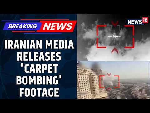 Fresh Visuals of Attack in Tehran: Iranian media Releases 'CARPET BOMBING' Footage | News18