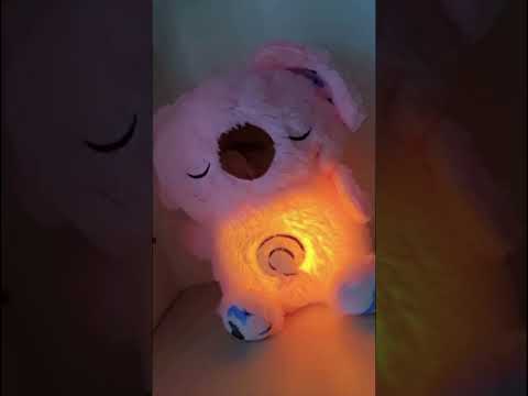 Peluche Koala respira con Luz Musica y Movimiento - Video