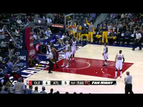 Kyrie Irving's Amazing Shot Cavaliers vs Hawks December 30, 2014 NBA Season 2014 15