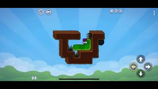 Apple Worm Level 22 Solution Walkthrough