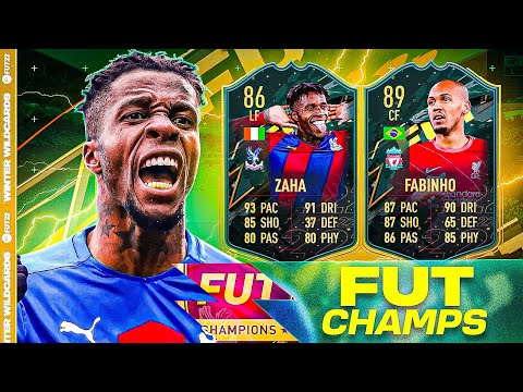 I USED 86 ZAHA & 89 FABINHO IN FUT CHAMPS! 😍 - FIFA 22 Ultimate Team