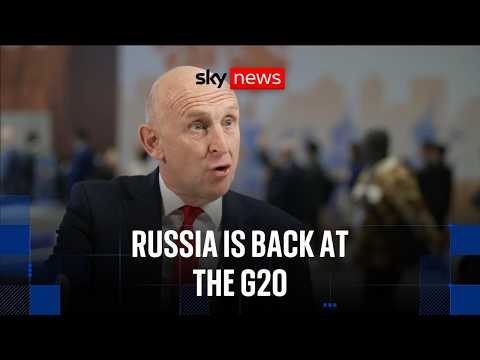 What happened when Russia turned up at the G20? | Ed Conway interview
