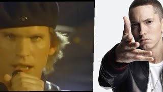 Combinacion de without me y eye of the tiger (eminem y survivor)