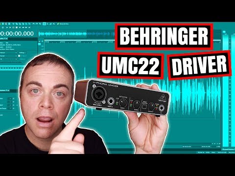 Behringer UMC22 Driver Setup - Behringer USB Audio Interface