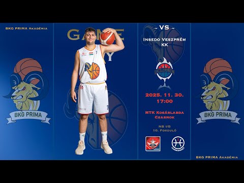 BKG PRIMA Akadémia vs Insedo Veszprém KK