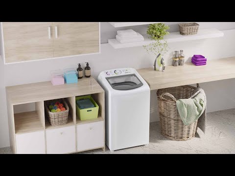 Video thumbnail of Máquina de Lavar Consul 9kg com Dosagem Econômica e Ciclo Edredom CWB09BB 220V
