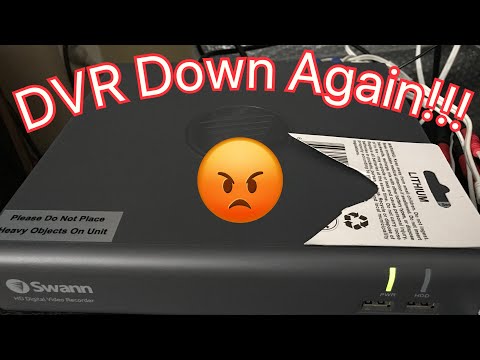 Swann Security DVR Hard Drive Failed