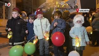 Çocuklar Ellerinde Fenerle İlk Teravih Namazı Heyecanına Ortak Oldu