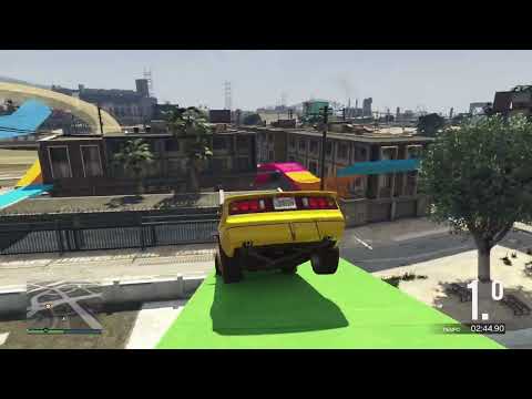 FINAL MUY TENSO MEGA PARKOUR EXTREMO IMPOSIBLE GTA V ONLINE PS5 GAMEPLAY