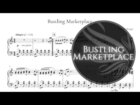 Market Place Full Piano Performance Video