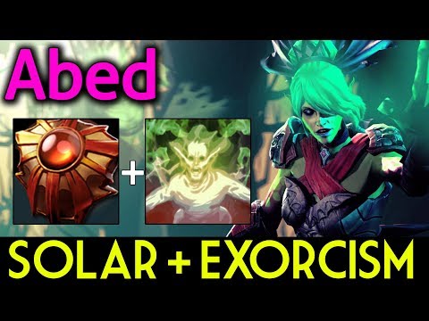 Abed Dota 2 [Death Prophet] Truly OP with Solar + Exorcism