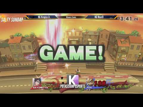 SS180 [Wii U] - NG Kropso Jr. (Bayonetta) vs NG MoarD (Fox) - Winners Semis