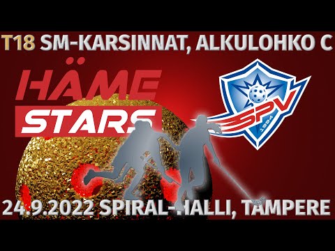T18 Häme Stars - SPV. SM-karsinta, lohko C. 24.9.2022 Spiral-halli Tampere
