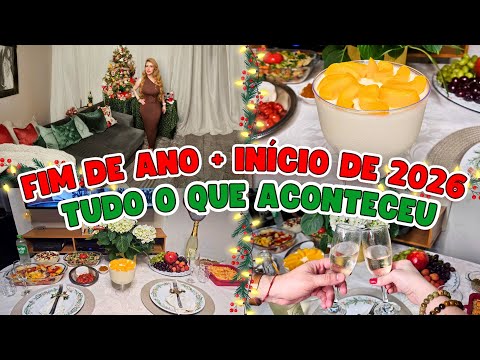 Deu tudo errado! Como foi nosso final de ano, Natal e Reveillon + início de 2026