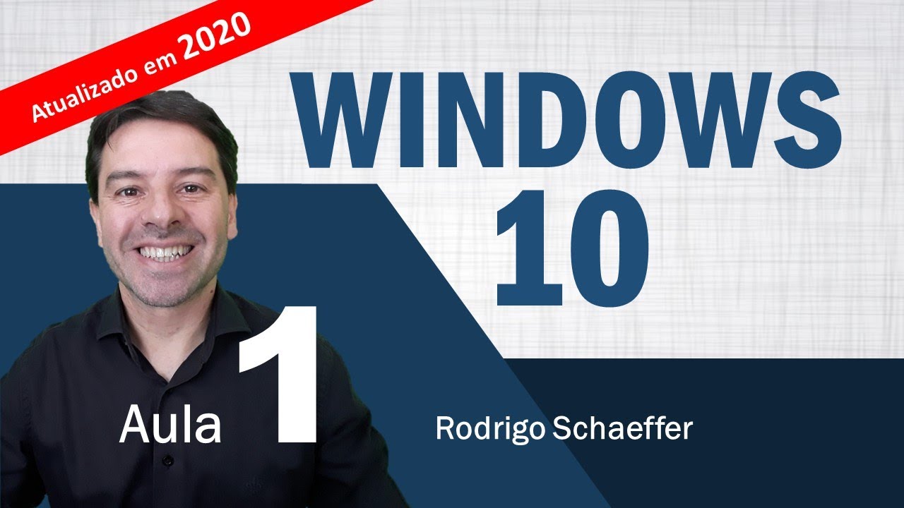 Windows 10 para concursos 2020 - Aula 1 de informática
