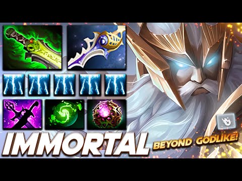 Zeus Immortal Beyond Godlike Action - Dota 2 Pro Gameplay [Watch & Learn]