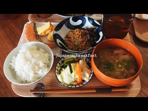 [ What we ate for breakfast ] Japanese married couple with a kid / Holiday