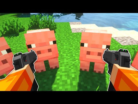 Adding MORE GUNS to MINECRAFT VR!!!