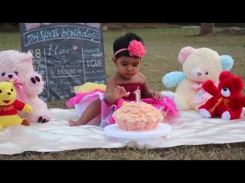 1st Cake Smash Video - Baby Eshel