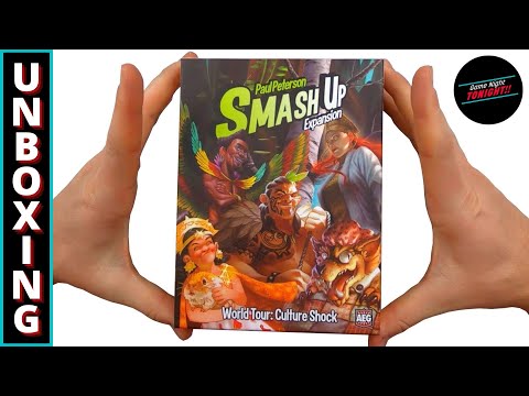 Unboxing // Smash Up Expansion - World Tour, Culture Shock