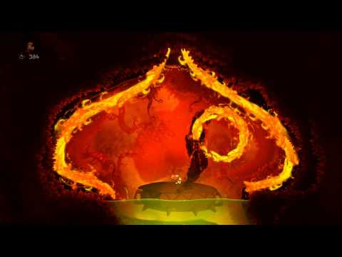 Rayman Legends 100% Walkthrough Part 56 - Gourmand Land - My Heartburn's for You (Boss Stage)