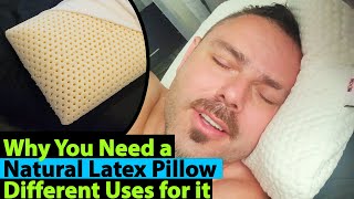 What's a LATEX Pillow? Is it better than Memory foam? My 100% Natural Talalay Latex Pillow Review