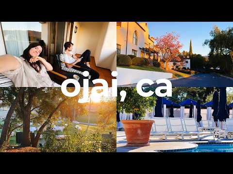 Weekend Getaway in Ojai, CA | Ojai Valley Inn Review | Top Things to Do, Places to Eat | Silent Vlog