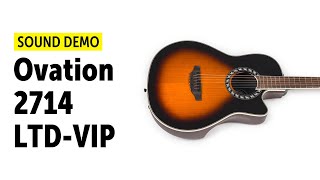 Video thumbnail for Ovation Folklore 2714 LTD-VIP - Sound Demo (no talking) by Guitar Bonedo