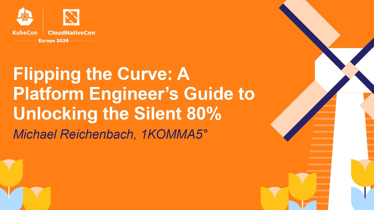 Flipping the Curve: A Platform Engineer's Guide to Unlocking the Silent 80% - Michael Reichenbach