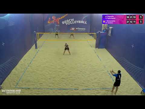 08:45 A. Pasazhin / V. Tyshchenko - I. Romanenko / M. Kyselov 19.04.2023 | Winners Beach Volleyball