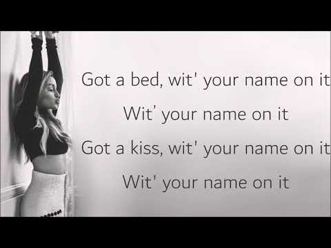 Nicki Minaj ~ Bed ft. Ariana Grande ~ Lyrics