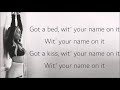 Nicki Minaj ~ Bed ft. Ariana Grande ~ Lyrics