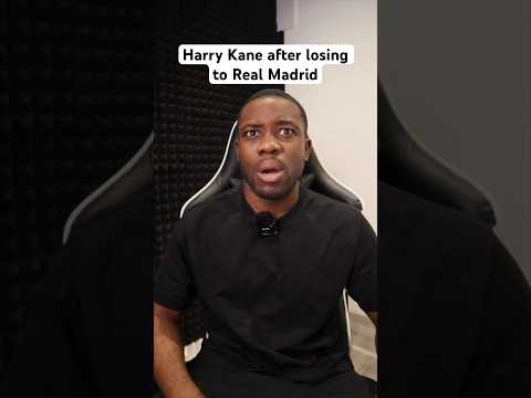 Harry Kane after losing to Real Madrid… 
