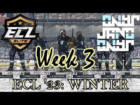 ECL ELITE - JANO vs hREDS, Unlucky Boys, Växjö Lakers