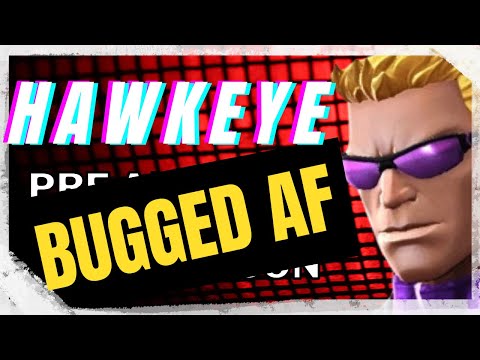 BEWARE! Hawkeye Right Now Is SUUUPER Bugged! LOL, What A Shocker!