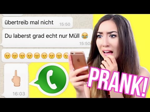 WHATSAPP PRANK mit Songtexten #3 Video