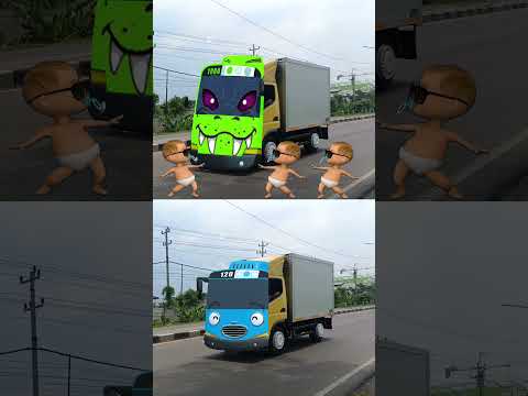 Adorable Bus Tayo,Telolet Bus,Telolet Basuri,Cartoon,Wobbling Truck,Toy Car,Cat Videos,Tractor,Jcb