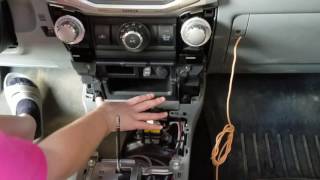 5th Gen 4Runner console removal