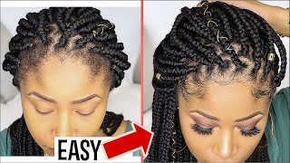 Make OLD Box Braids Look NEW AGAIN!