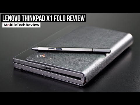 External Review Video xRqWYqGQgsc for Lenovo ThinkPad X1 Fold Foldable Laptop (2020)