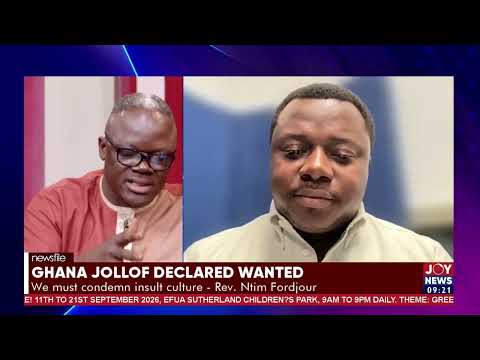 It is shameful and hypocritical of the CID Boss to play the video of Ghana Jollof - Ntim Fordjour