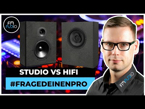 5 Unterschiede zwischen Studio -und Hifilautsprechern
