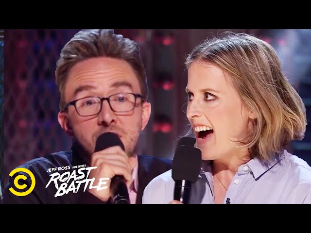 Sarah Tollemache and Joe List on Roast Battle by Comedy Central, image
