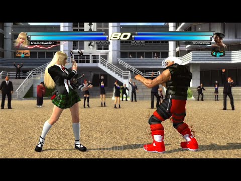 41_6 D Lili y Asuka ( Uchiha x24 ) vs (Userbanban4) Kazuya y Devil Jin - Tekken Tag 2 Online PS3