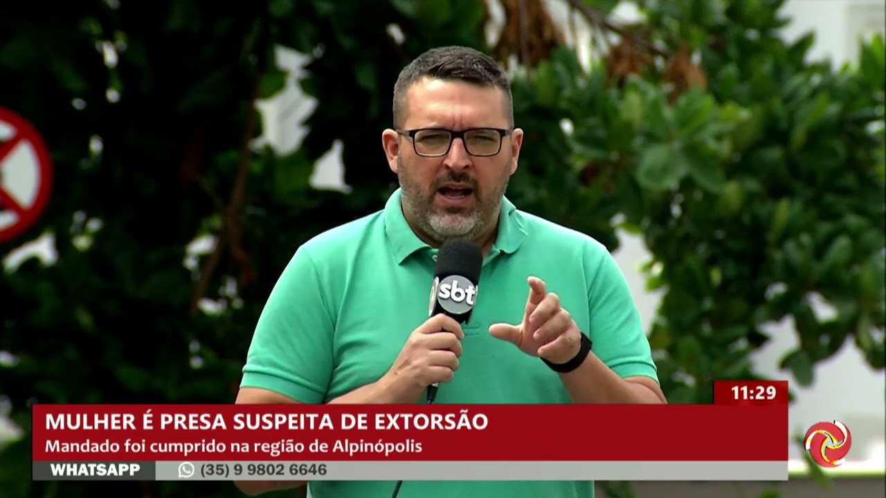 Mulher é presa após ter sido condenada por extorsão em Alpinópolis