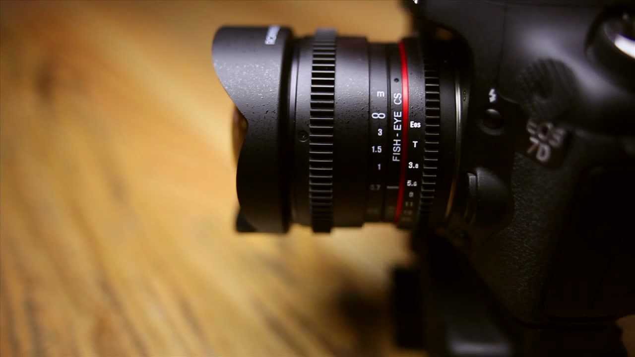 Объектив Samyang 8mm T3.8 AS IF UMC Fish-eye CS II Vdslr Canon EF