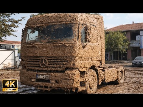 This Truck Got LOST in Muddy Roads 💩 Now It's Spotless | 4K ASMR